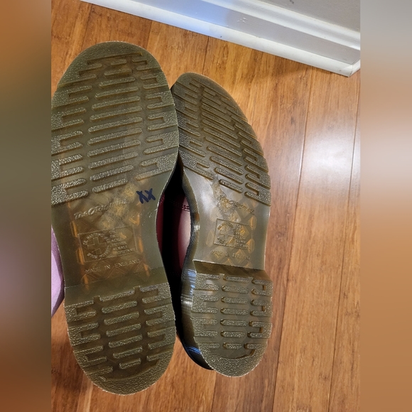 Dr. Martens x Needles Snaffle Chelsea Cherry Red Smooth Boots Size 11 Men's - Picture 9 of 11